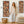Hallway Framed Canvas Picture - Beige Rust Entrance Way Art