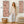 Tall Framed Hallway Wall Art Blush Peach Pink Canvas for Hall