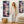Tall Framed Upright Canvas Scottish Art - Mauve Highland Lull