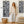Tall Abstract Hallway Wall Art - Vertical Grey Pollock Style