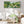 Wide Vincent Van Gogh inspired Framed Landscape Canvas in Green