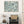 Bedroom Framed Canvas Green Abstract Jackson Pollock Inspired
