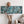 Wide Teal Horizontal Framed Canvas Jackson Pollock Style Art
