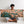 Pink Blue Gustav Klimt inspired Bedroom over Bed Canvas Art