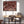 Large Framed Jackson Pollock Style Canvas Art - Maroon Splash