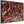 Large Framed Jackson Pollock Style Canvas Art - Maroon Splash