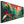 Wide Japanese Horizontal Framed Artwork - Terracotta Teal Mountain Sunrise