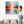 Unique Multi-Coloured Canvas Wall Art Framed Colourful Radiance