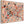 Hallway Framed Wall Art Canvas - Abstract Pollock Style - Flux