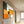 Big Mustard Yellow Orange Abstract Artwork Framed - Ochre Blend