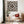 Living Room Framed Moroccan Canvas Art - Black Cream - Cordoba