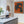 Orange Umber Artwork Canvas Framed - Rusted Monolith