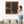 Burnt Orange Rust Abstract Artwork - Umber Earth