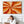 Orange Rust Abstract Framed Wall Art - Cozy Sunburst