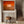Rust Orange Canvas Artwork Framed - Autumn Patina