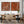 Large Jackson Pollock Style Pair 2 Framed XXL Canvases - Umber
