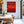 Large Mark Rothko inspired Framed Canvas - Deep Red - Smoulder