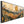 Wide Orange Grey Abstract Landscape - Boho Framed Canvas Art