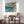 Cornwall Coastal Framed Artwork on Canvas Blue