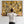 Jackson Pollock Drip Style Art XL Framed Mustard Yellow Canvas