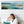 Wide Panoramic Irish Beach Landscape - Framed Teal Canvas Art