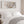 Wide Warm Scandi Neutral Framed Long Bedroom Canvas over Bed