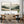 Extra Large Pair Framed Canvases Highland Green Cream Set of 2