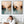 Large Pair Abstract Canvas - Teal Moments - Set of 2 Framed