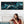 Horizontal Teal Blue Artwork Print Canvas Panoramic - Golden Streams