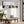 Wide Abstract Islamic Skyline - Framed Long Canvas Wall Art