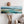 Wide Panoramic Irish Beach Landscape - Framed Teal Canvas Art