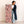 Tall Pink Vertical Wall Art - Framed Upright Blush Abstract