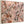 Framed Art for Living Room Lounge - Blush Jackson Pollock Style