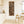 Tall Hallway Framed Vertical Canvas for Hall - Umber Espresso