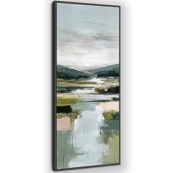 Tall Vertical Wall Art Framed - Upright Scottish Landscape