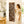 Tall Hallway Framed Vertical Canvas for Hall - Umber Espresso