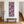 Tall Mauve Abstract Canvas - Upright Jackson Pollock Style Art