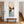 Tall Upright Framed Abstract Canvas - Teal Haze
