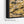 Tall Jackson Pollock Style - Vertical Framed Mustard Canvas