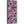 Tall Mauve Abstract Canvas - Upright Jackson Pollock Style Art
