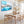 Kitchen Canvas Wall Art - Framed Cornish Coastal Artwork in Blue