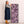 Tall Mauve Abstract Canvas - Upright Jackson Pollock Style Art