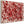 Large Red Cream Framed Jackson Pollock Drip Style Canvas Art