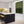 Dark Green Framed Artwork Canvas Rothko Style - Abstract Pasture
