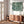 Living Room Framed Canvas - Jackson Pollock Style - Sage Green