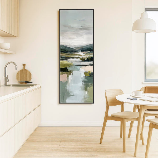 Tall Vertical Wall Art Framed - Upright Scottish Landscape