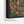 Forest Light Gustav Klimt inspired Framed Canvas - Green Gold