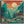 Japanese Framed Canvas Artwork - Terracotta Teal Sunrise Mountain