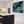 Teal Blue Abstract Framed Canvas Wall Art - Wandering Thoughts