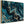 Teal Gold Abstract Framed Canvas Wall Art - Celestial Flow for Living Room